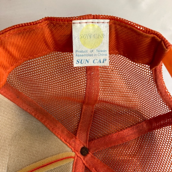 Allis Chalmers Milwaukee mens Sun cap trucker mesh adjustable baseball cap - Picture 2 of 3